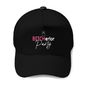 Discover Bitcherlor Party - Bachelorette Party Bride Squad Baseball Caps