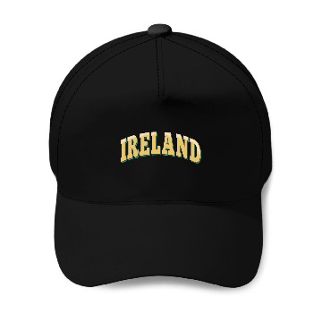 Discover Ireland - Ireland lettering Baseball Caps