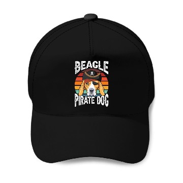 Discover Beagle Pirate Dog Baseball Caps