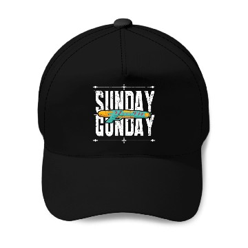 Discover Sunday Gunday Baseball Caps
