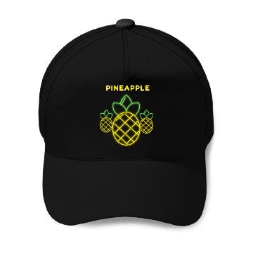 Discover Funny Fruits Pineapple Baseball Caps