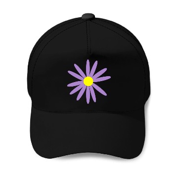 Discover Lavender Daisy Baseball Caps