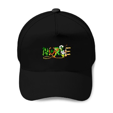 Discover St Patricks Day, Nurse Baseball Caps