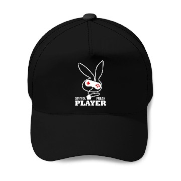 Discover Control Freak Player Gamer Baseball Caps