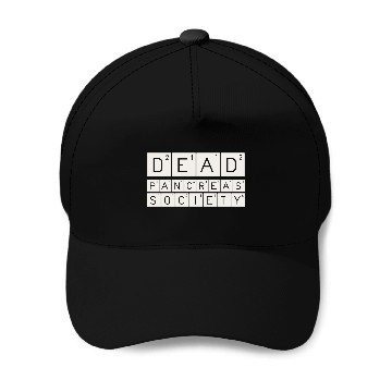 Discover Dead Pancreas Society Baseball Caps