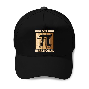 Discover So Irrational Math Lover Math Teacher Pi Day Baseball Caps