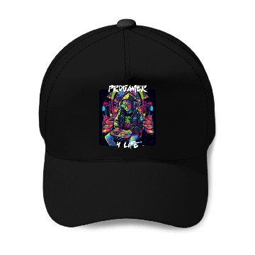 Discover Programmer 4 Life 1 Baseball Caps