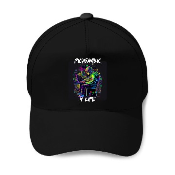 Discover Programmer 4 Life 2 Baseball Caps