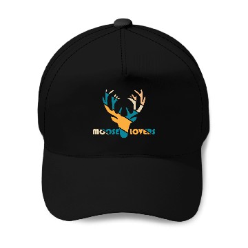 Discover moose lovers Baseball Caps