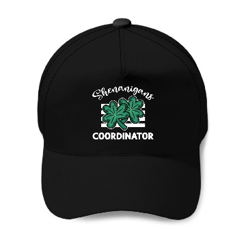 Discover Shenanigans Coordinator Funny St Patricks Day Baseball Caps