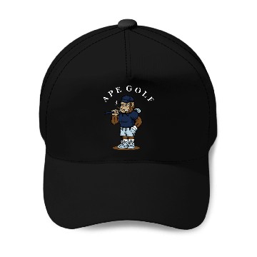 Discover Ape Golf Streetwear Baseball Caps