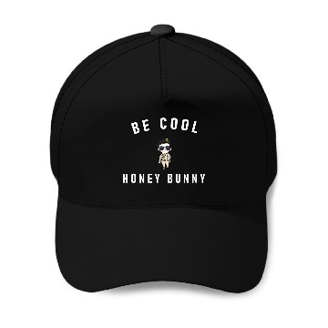 Discover Be Cool Honey Bunny Baseball Caps