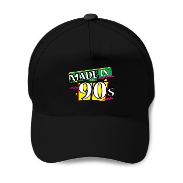 Discover made in 90s Baseball Caps