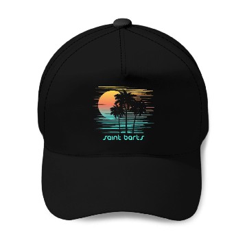 Discover Saint Barts Stylish Souvenir Vacation Baseball Caps