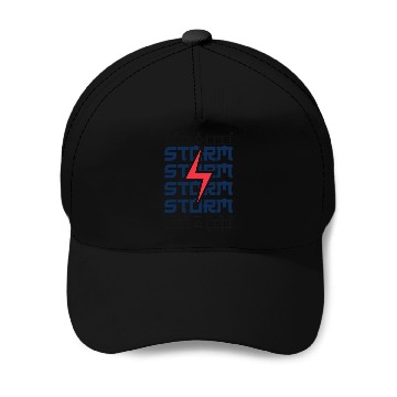Discover Storm Baseball Caps