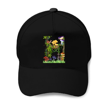 Discover Tropical Scene Baseball Caps
