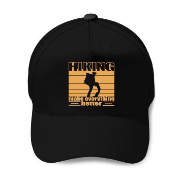 Discover Hiking make everything better Trekking backbacking Baseball Caps