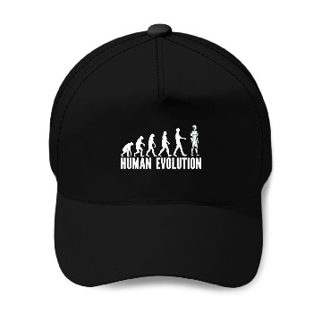 Discover Robotics Robots Evolution Human Evolution Baseball Caps