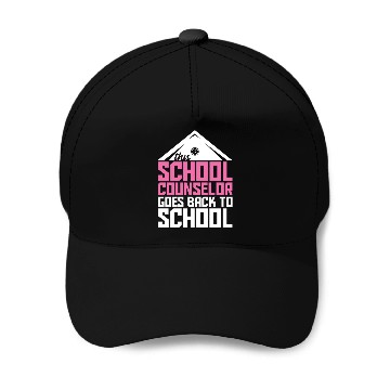 Discover Back To School School Counselor Baseball Caps
