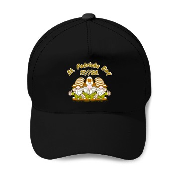 Discover Happy St. Patrick's Day Leprechauns Baseball Caps