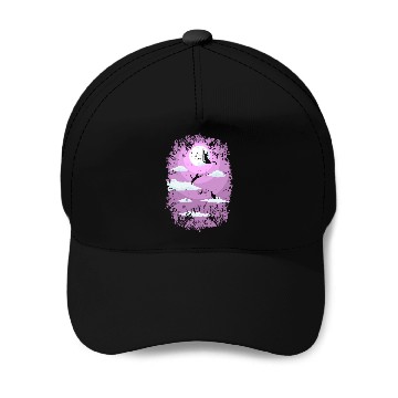 Discover Cats Jumping On The Moon Baseball Caps