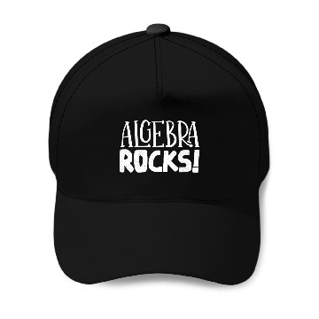 Discover Algebra, calculus, science, mathematics Baseball Caps