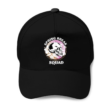 Discover Spring Break Squad Summer Vacation Spring Break Baseball Caps