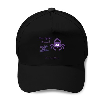 Discover The spider knows book 3 Baseball Caps