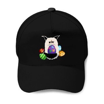 Discover Grumpy Cat Easter Bunny Nope Spring Holiday Baseball Caps