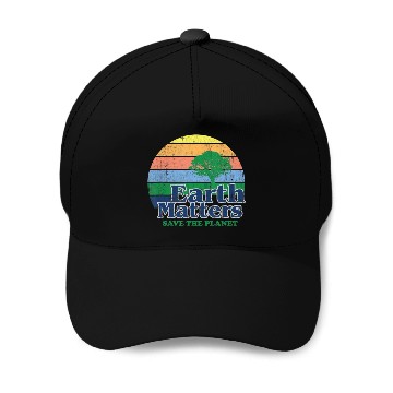 Discover Earth Matters Baseball Caps Earth Day Save Thet