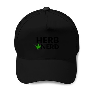 Discover HERB NERD Baseball Caps