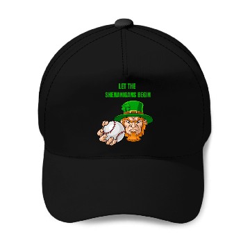Discover Let The Shenanigans Begin Baseball St Patrick's Da Baseball Caps