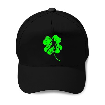 Discover Badminton St. Patrick's day shamrock Baseball Caps