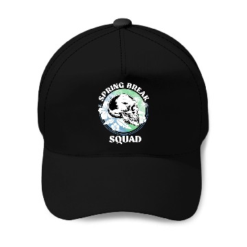 Discover Spring Break Squad Summer Vacation Spring Break Baseball Caps