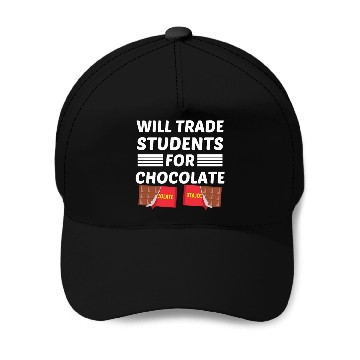Discover will trade students for chocolate. Baseball Caps