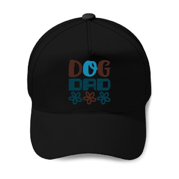 Discover Dog dad Baseball Caps