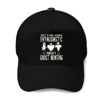 Discover ghost hunting Baseball Caps