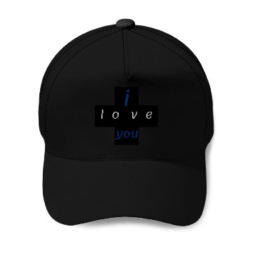Discover I LOVE YOU Baseball Caps