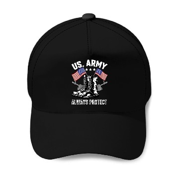 Discover Us army always protect Baseball Caps
