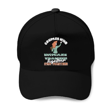 Discover Daycare Teacher Couple Baseball Caps