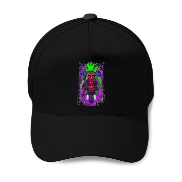 Discover Psychedelic Native Baseball Caps
