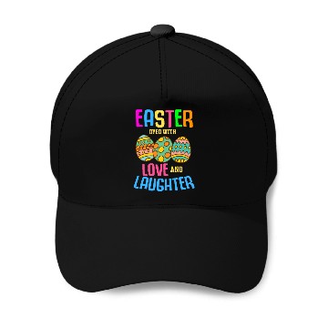 Discover Easter Colorful Egg Dye Rabbit Egg Hunt Baseball Caps