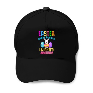 Discover Easter Rabbit Easter Bunny Flowers Eggs Baseball Caps