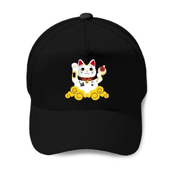 Discover Maneki Neko Baseball Caps