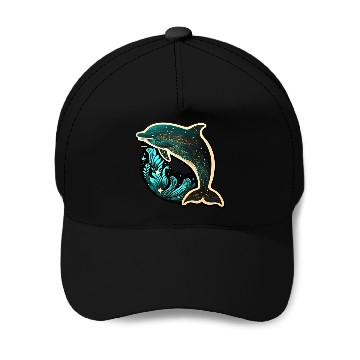 Discover Dolphin Baseball Caps