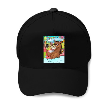 Discover Pandemic Pony Baseball Caps