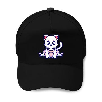 Discover Cute bunny icon illustration Baseball Caps