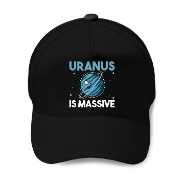 Discover Funny Uranus Planet Space Lover Baseball Caps