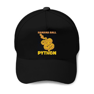 Discover Banana Ball Python Pythonidae Snake Owner Banana Baseball Caps