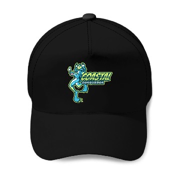 Discover Coastal Conqueror | Swimming Character Baseball Caps